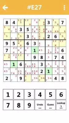 Play Sudoku - Super Easy