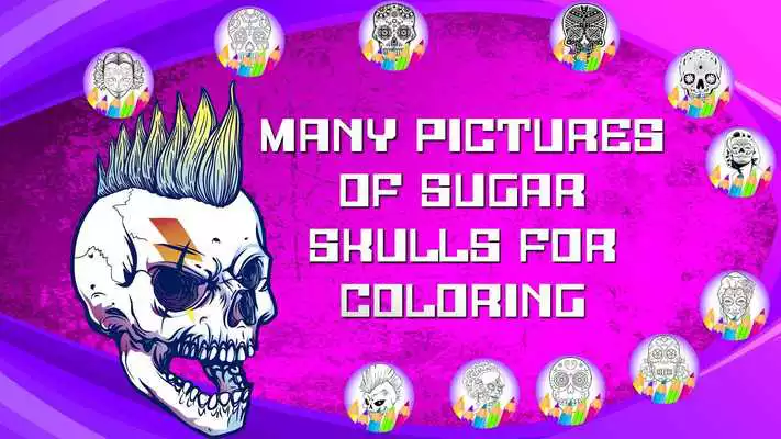 Play Sugar Skulls Book Paint for Adults