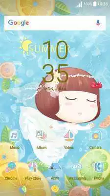 Play Summer Day Xperia Theme