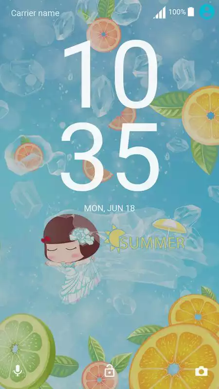 Play Summer Day Xperia Theme