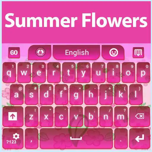 Free play online Summer Flowers Keyboard  APK