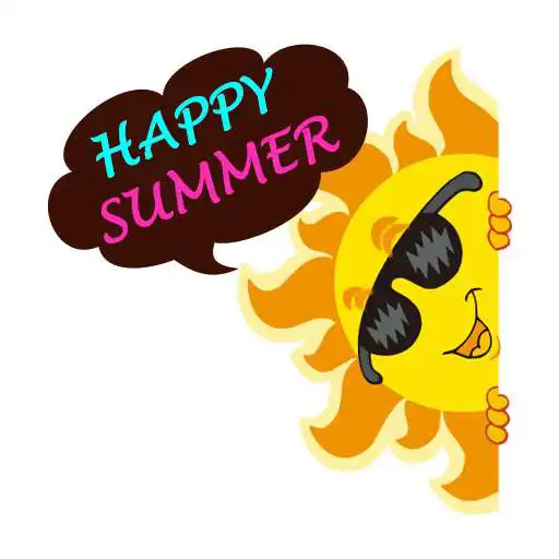 Run free android online Summer Holiday Sticker GIF APK