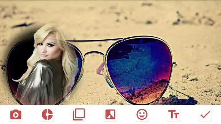 Play Sunglass Photo Frame