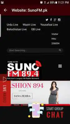 Play Suno FM 89.4 Pakistan