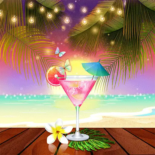 Play Sunset Beach With - Wallpaper APK