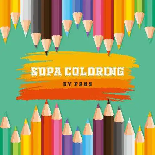 Play Supa Strikas : Coloring Page as an online game Supa Strikas : Coloring Page with UptoPlay