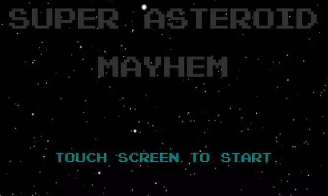 Play Super Asteroid Mayhem