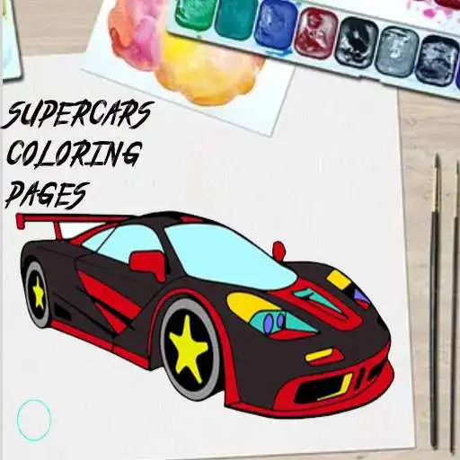 Play Supercar Coloring Pages APK