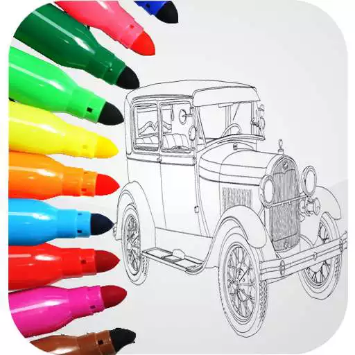 Play Super Cars Coloring Book APK