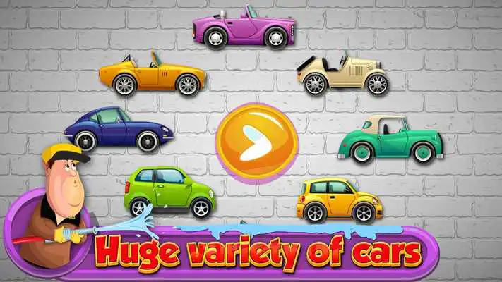 Play Super Car Wash Salon  Design