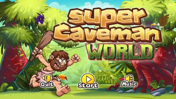 Play Super caveman world