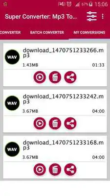 Play Super Converter : MP3 To WAV