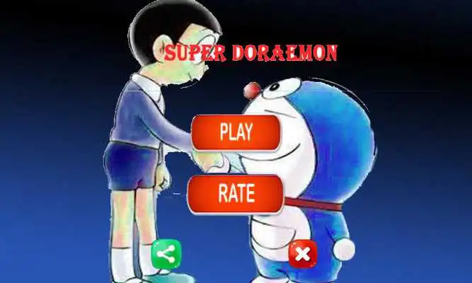 Play Super doreamon game jump and run