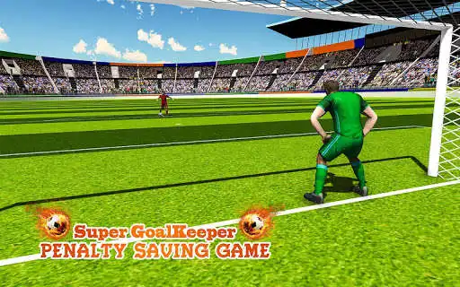 Play Super GoalKeeper : Penalty Saving game as an online game Super GoalKeeper : Penalty Saving game with UptoPlay