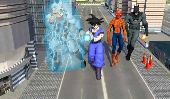 Play Super Goku Hero : Grand City Battle