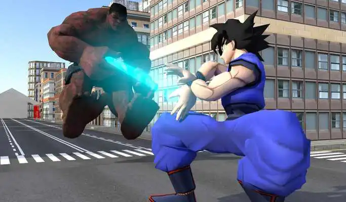 Play Super Goku Hero : Grand City Battle