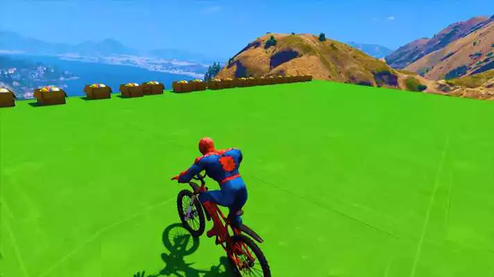 Play Superhero BMX Stunts Racing: Top Racing Games