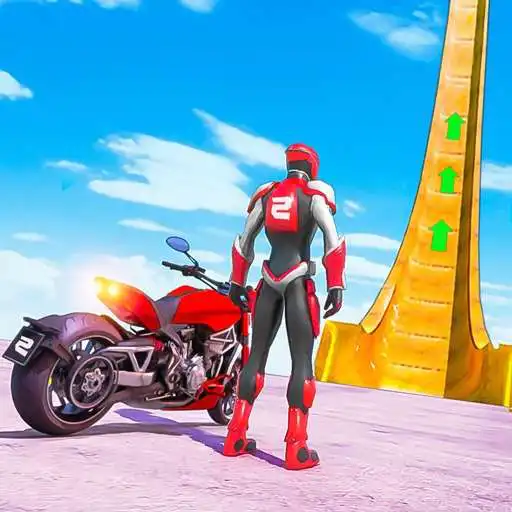 Play Superhero Gt Bike Stunt Jump APK