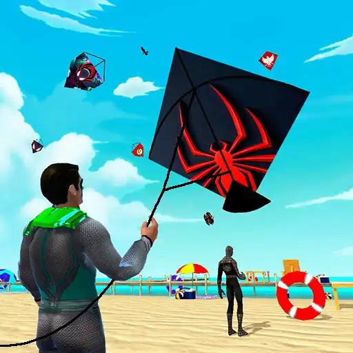 Play Superhero Kite Game - Kite fly APK