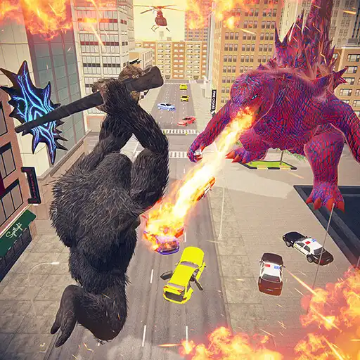 Play Superhero Kong Vs Mecha Kaiju APK