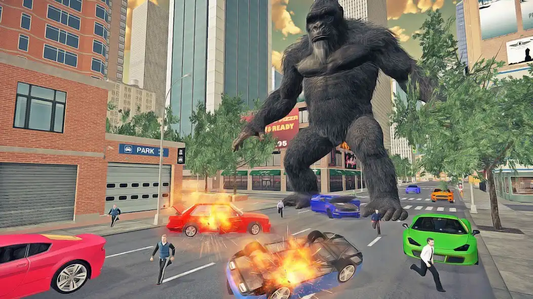 Play Superhero Kong Vs Mecha Kaiju as an online game Superhero Kong Vs Mecha Kaiju with UptoPlay