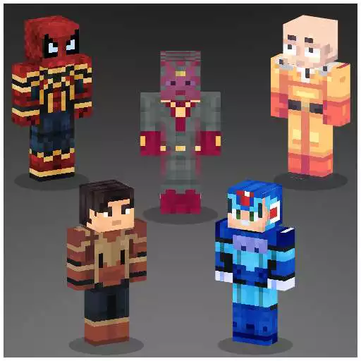 Free play online Superhero skins for Minecraft MCPE  APK