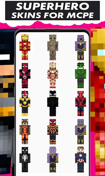 Play Superhero Skins  and enjoy Superhero Skins with UptoPlay