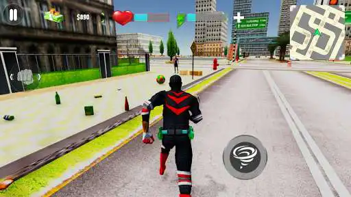 Play Superhero Tornado as an online game Superhero Tornado with UptoPlay