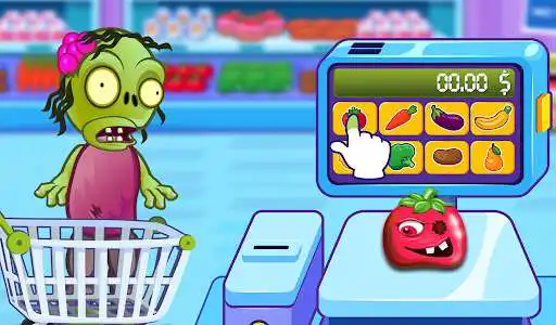 Play Supermarket Game - Monsters as an online game Supermarket Game - Monsters with UptoPlay