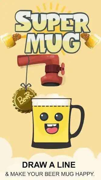 Play Super Mug - Physics Drawing Puzzle  and enjoy Super Mug - Physics Drawing Puzzle with UptoPlay