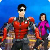 Free play online Super Power Hero: Flying Robots Warriors Game. APK