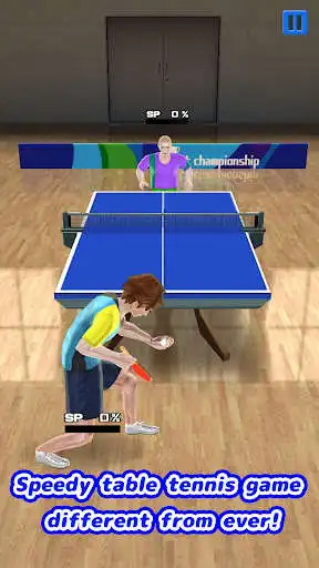 Play Super rally table tennis  and enjoy Super rally table tennis with UptoPlay