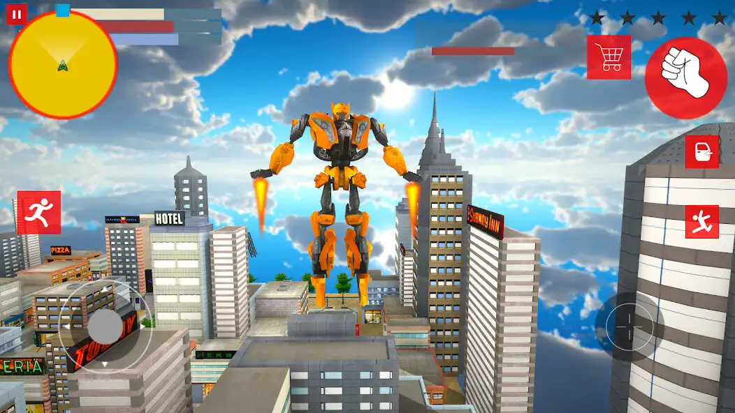 Play Super Robot Car Transform Hero  and enjoy Super Robot Car Transform Hero with UptoPlay