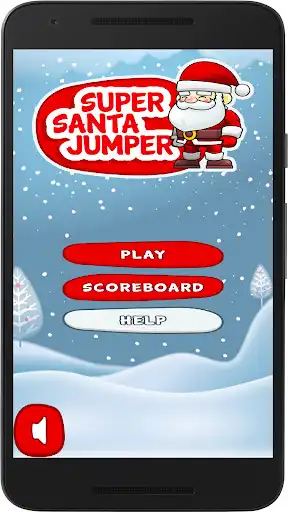 Play Super Santa Jumper as an online game Super Santa Jumper with UptoPlay