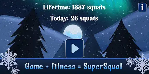 Play SuperSquat - The fun workout game  and enjoy SuperSquat - The fun workout game with UptoPlay