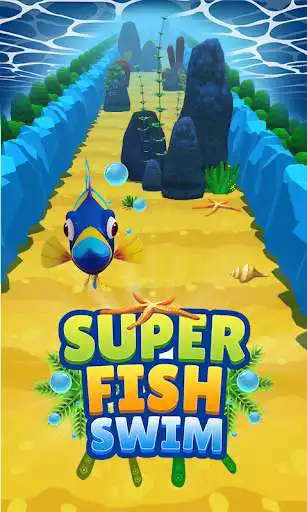 Play Super Swim Fish as an online game Super Swim Fish with UptoPlay