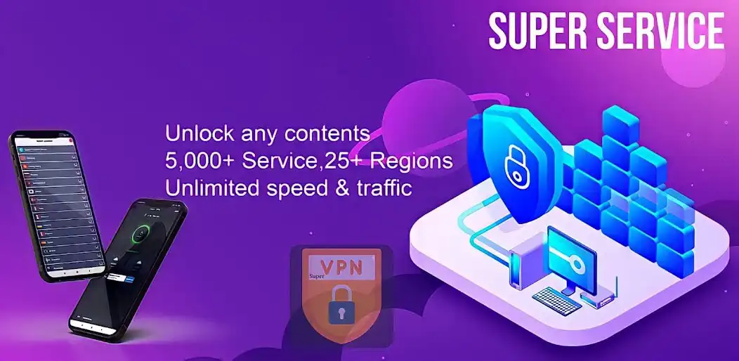 Play Super VPN  ON FAST as an online game Super VPN  ON FAST with UptoPlay