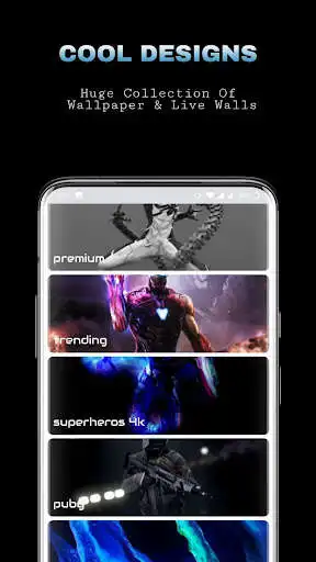 Play Superwalls - Ultimate Live Wallpapers as an online game Superwalls - Ultimate Live Wallpapers with UptoPlay