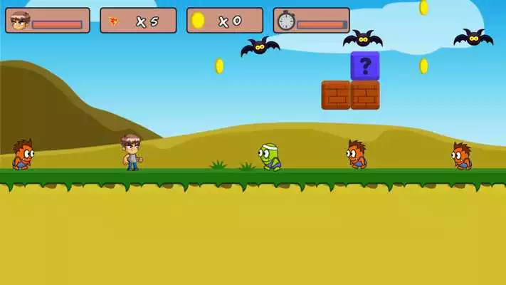 Play super world boy adventure game