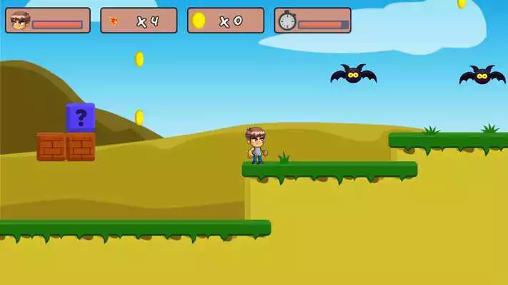 Play super world boy adventure game