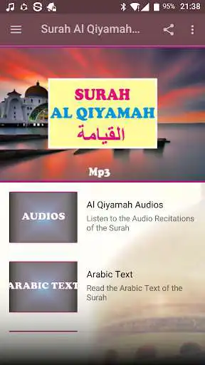 Play Surah Al Qiyamah Offline Mp3 as an online game Surah Al Qiyamah Offline Mp3 with UptoPlay