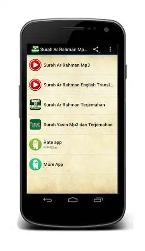 Play APK Surah Ar Rahman Mp3 Translation  and enjoy Surah Ar Rahman Mp3 Translation with UptoPlay com.andromo.dev628627.app631007