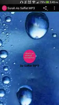 Play Surah As Saffat Mp3