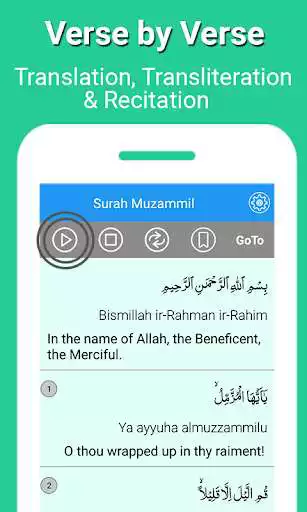 Play Surah Muzammil With Recitation and Translation as an online game Surah Muzammil With Recitation and Translation with UptoPlay