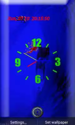 Play SurfingnClock 3D LiveWP