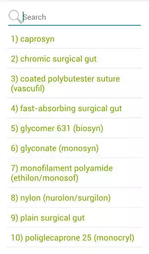 Play Surgical Suture Material as an online game Surgical Suture Material with UptoPlay