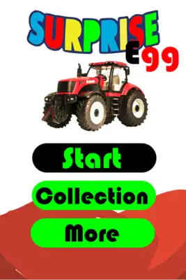 Play Surprise Egg Tractor Game