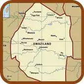 Free play online Swaziland Map APK