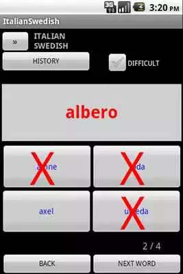 Play Swedish Italian Dictionary