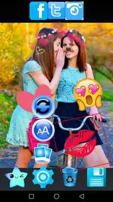 Play Sweet Cam : stickers photo maker